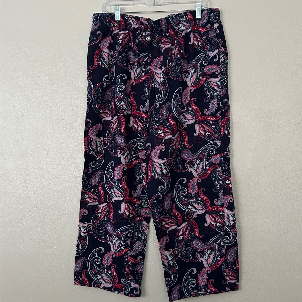 Liz Claiborne Pretty flannel PJ/lounge pants